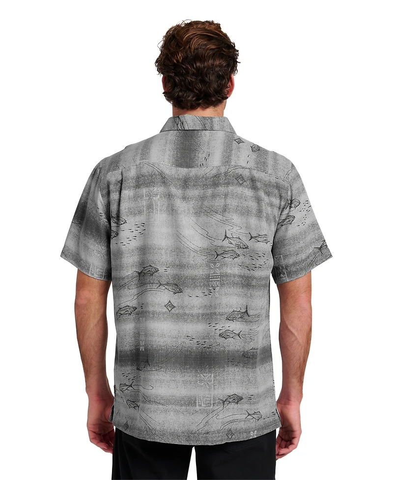 Quiksilver Waterman Men's Short-Sleeve Go Fish Shirt