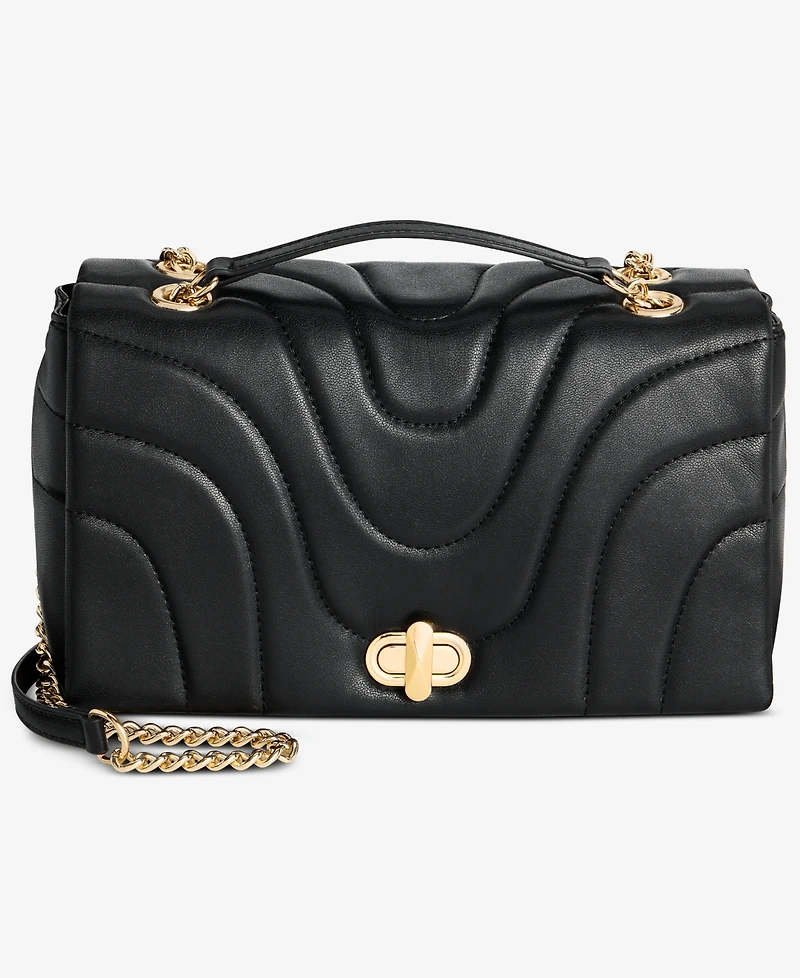 I.n.c. International Concepts Soft Ajae Wave Quilt Crossbody Handbag, Macy's Exclusive