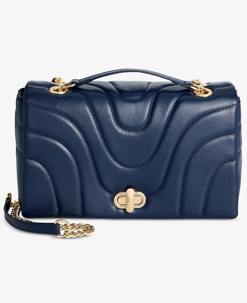 I.n.c. International Concepts Soft Ajae Wave Quilt Crossbody Handbag, Macy's Exclusive