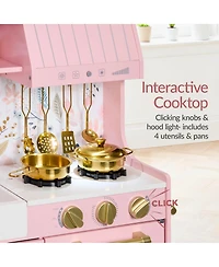 Best Choice Products Pretend Play Kitchen with Framed Chalkboard