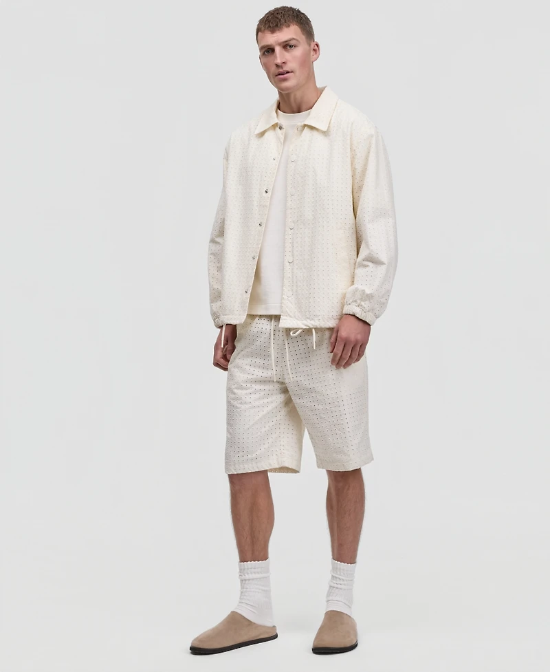 Mode of One Men's Eyelet Coach Jacket, Macy's Exclusive