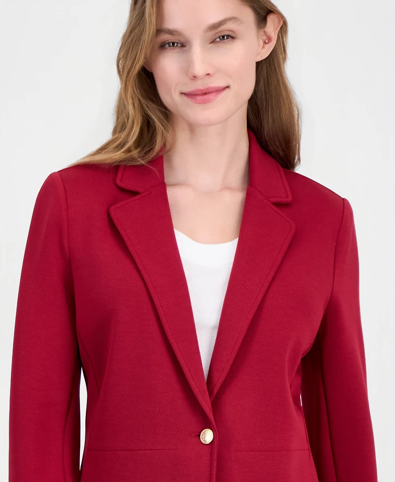 Nautica Women's Single-Button Blazer