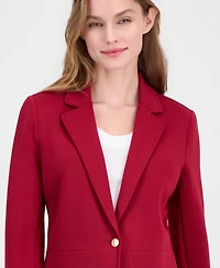 Nautica Women's Single-Button Blazer
