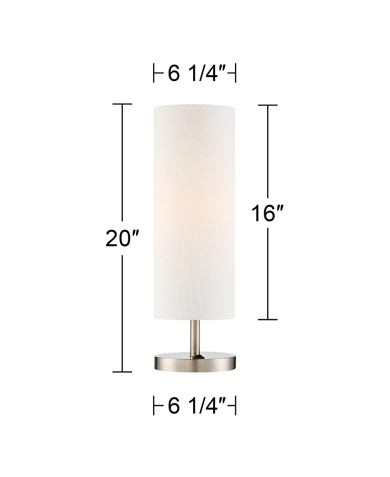360 Lighting Heyburn Modern Accent Table Lamps for Desk
