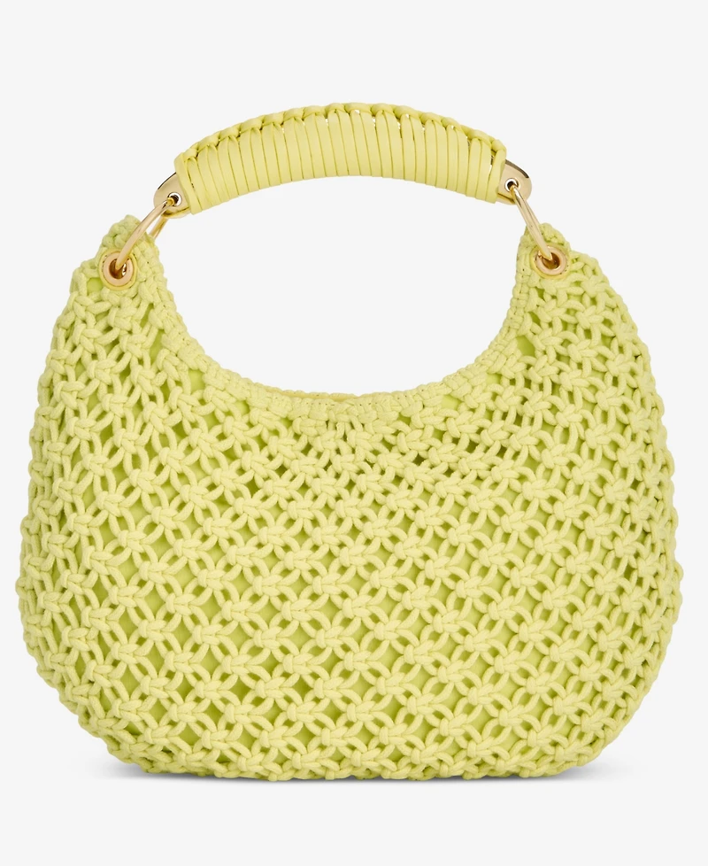 I.n.c. International Concepts Eedenn Crochet Hobo Handbag with Small Wallet, Macy's Exclusive