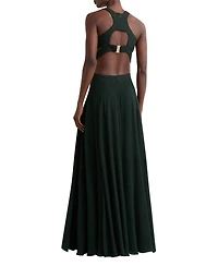 Reiss Women's Paloma Cut-Out Racerback Maxi Dress