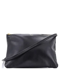 Pre-Owned Celine Large Trio Crossbody Bag Leather