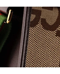 Pre-Owned Gucci Mini Vertical Tote Jumbo Gg Canvas