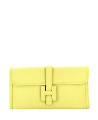 Pre-Owned HERMES Pm Jige Clutch Epsom