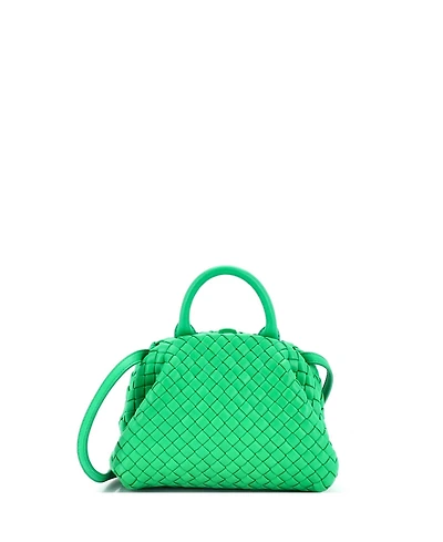 Pre-Owned Bottega Veneta Mini Padded Handle Tote Intrecciato Nappa