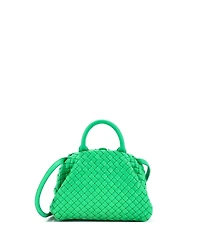 Pre-Owned Bottega Veneta Mini Padded Handle Tote Intrecciato Nappa