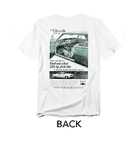 Corvette Men's Chevrolet Chevelle Ad Front Back T-Shirt