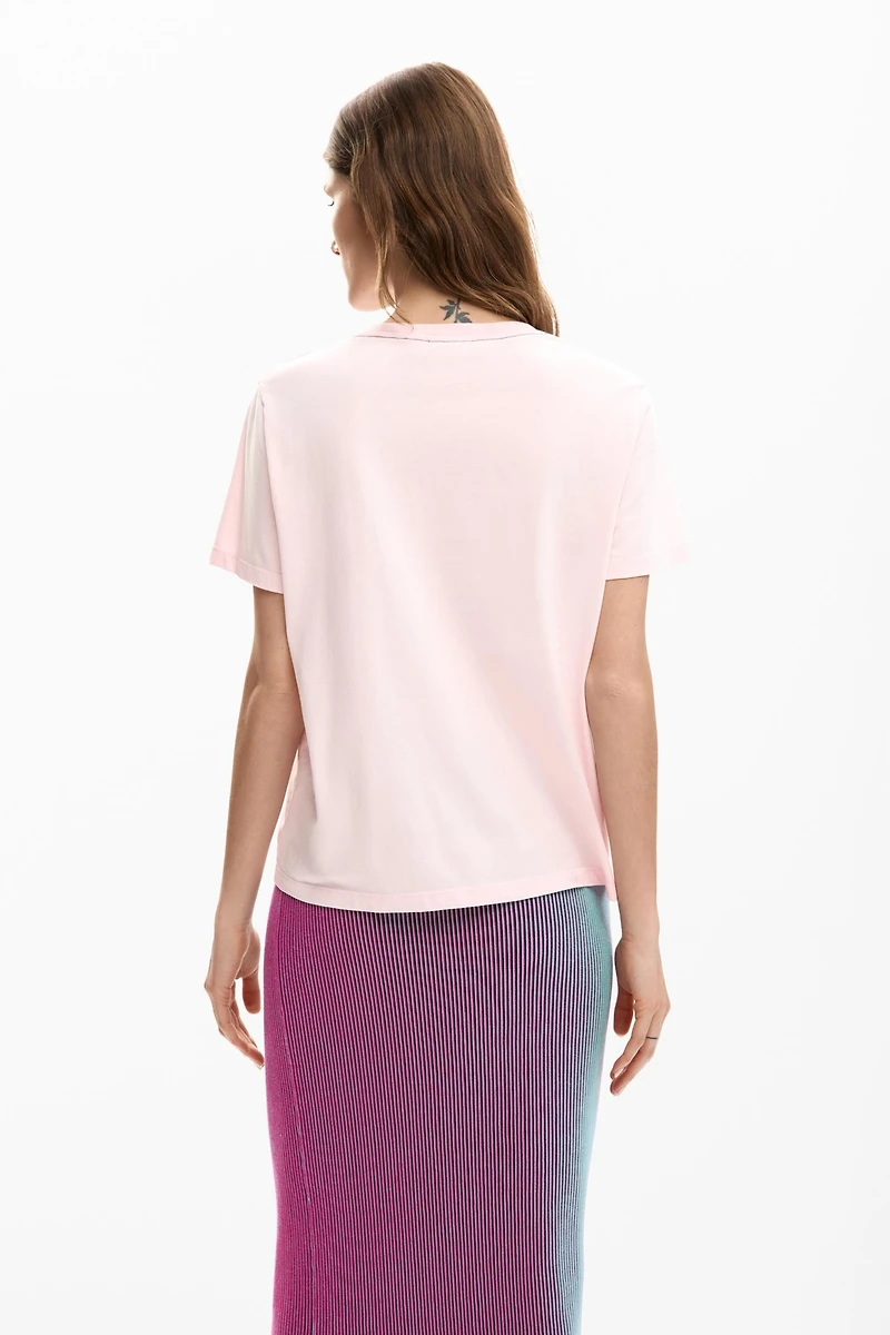 Desigual Women's Embroidered Logo T-Shirt