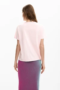 Desigual Women's Embroidered Logo T-Shirt
