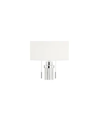 Possini Euro Design Cadence Modern Table Lamp 30" Tall Glass Column with Table Top Dimmer Shade for Bedroom Living Room Bedside Nightstand House