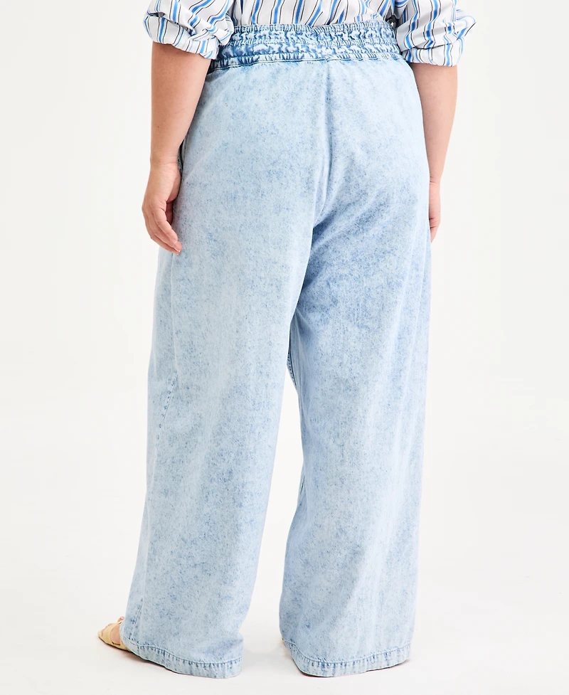 On 34th Trendy Plus High Rise Wide-Leg Pants, Macy's Exclusive