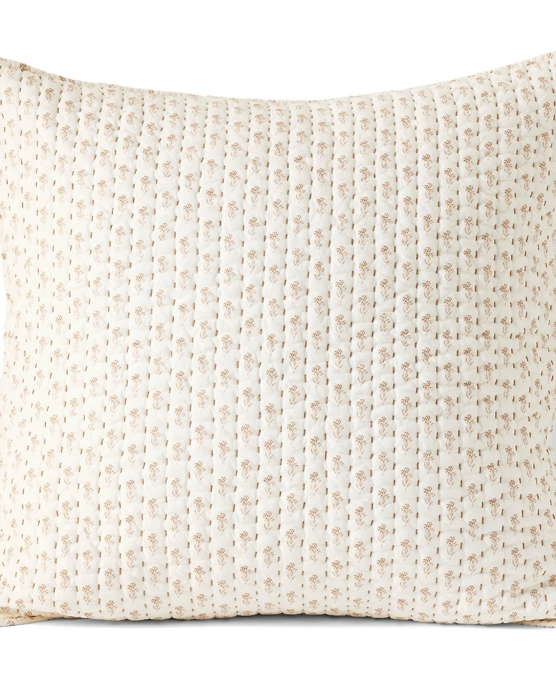Lands' End Printed Seed Stitch Sham