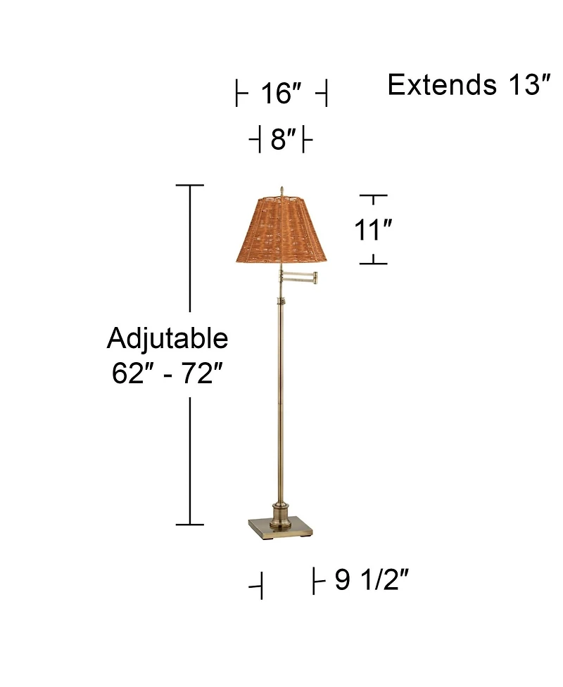 360 Lighting Westbury Modern 70" Tall Standing Floor Lamp