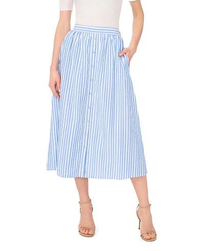 Vince Camuto Women's Pull-On Placket Maxi Skirt