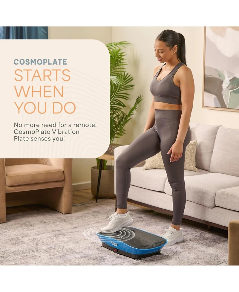 Lifepro Vibration Plate with Auto Start & Bluetooth Speaker – Whole Body Workout Platform for Lymphatic Support & Muscle Toning