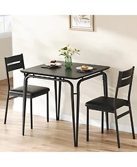 gaomon 2 Person Space Saving Square Dining Table