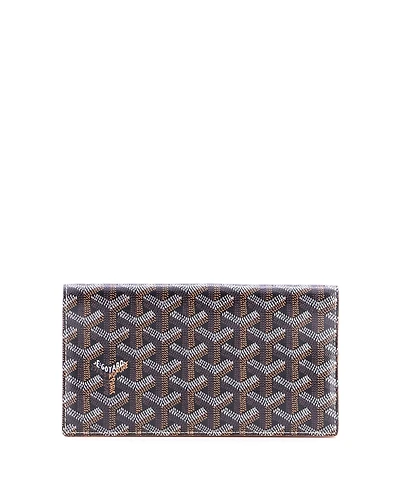 Pre-Owned Goyard Long Richelieu Wallet Coated Canvas