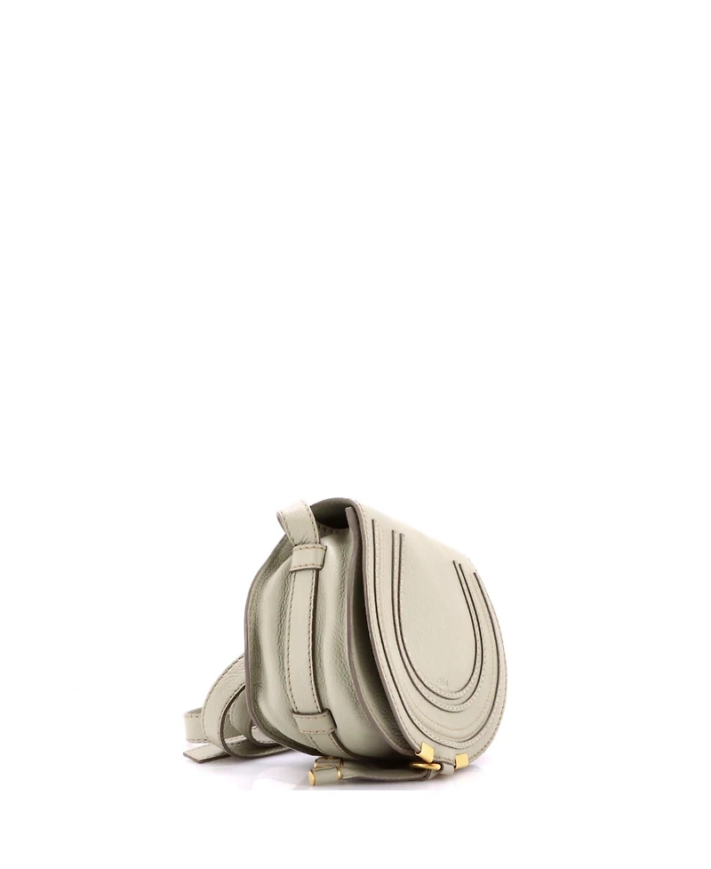 Pre-Owned Chloe Mini Marcie Crossbody Bag Leather