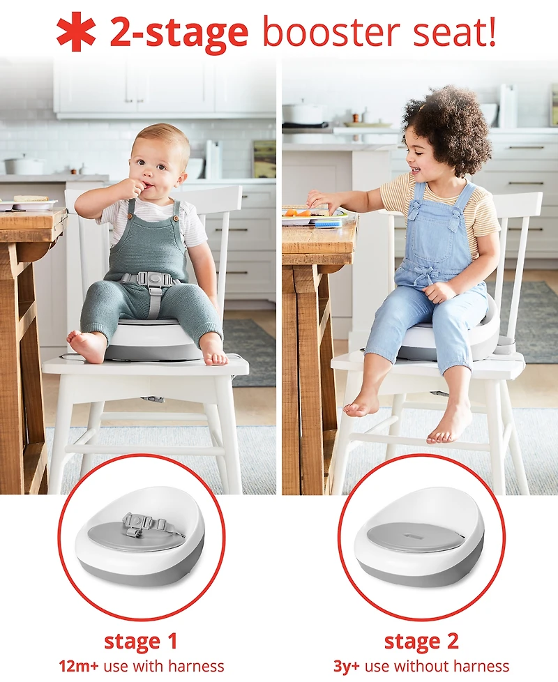 Skip Hop Baby and Toddler Sleek Seat Booster