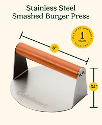 Cuisinart Stainless Steel Smashed Burger Press
