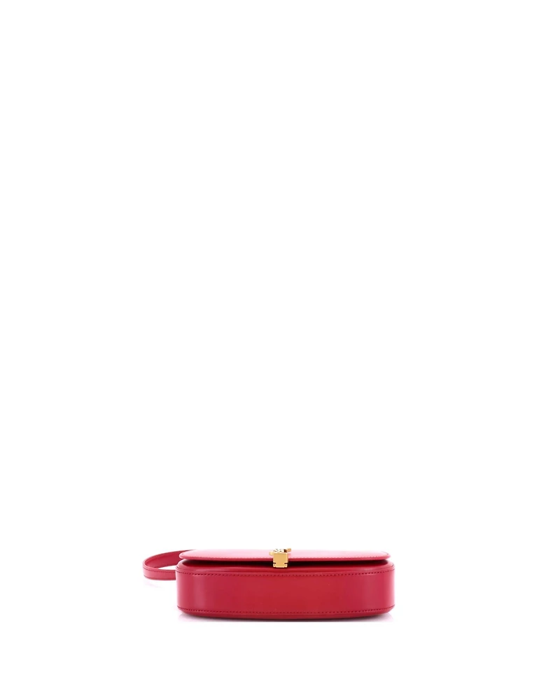 Pre-Owned Saint Laurent Mini Voltaire Shoulder Bag Leather