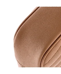 Pre-Owned Saint Laurent Mini LouLou Crossbody Bag Matelasse Chevron Leather