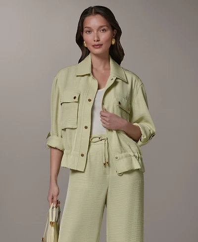 Donna Karan New York Women's Collared Jacket