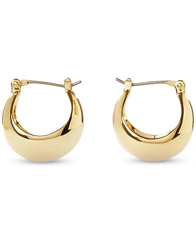 Ana Luisa Abby Gold-Plated Hoop Earrings