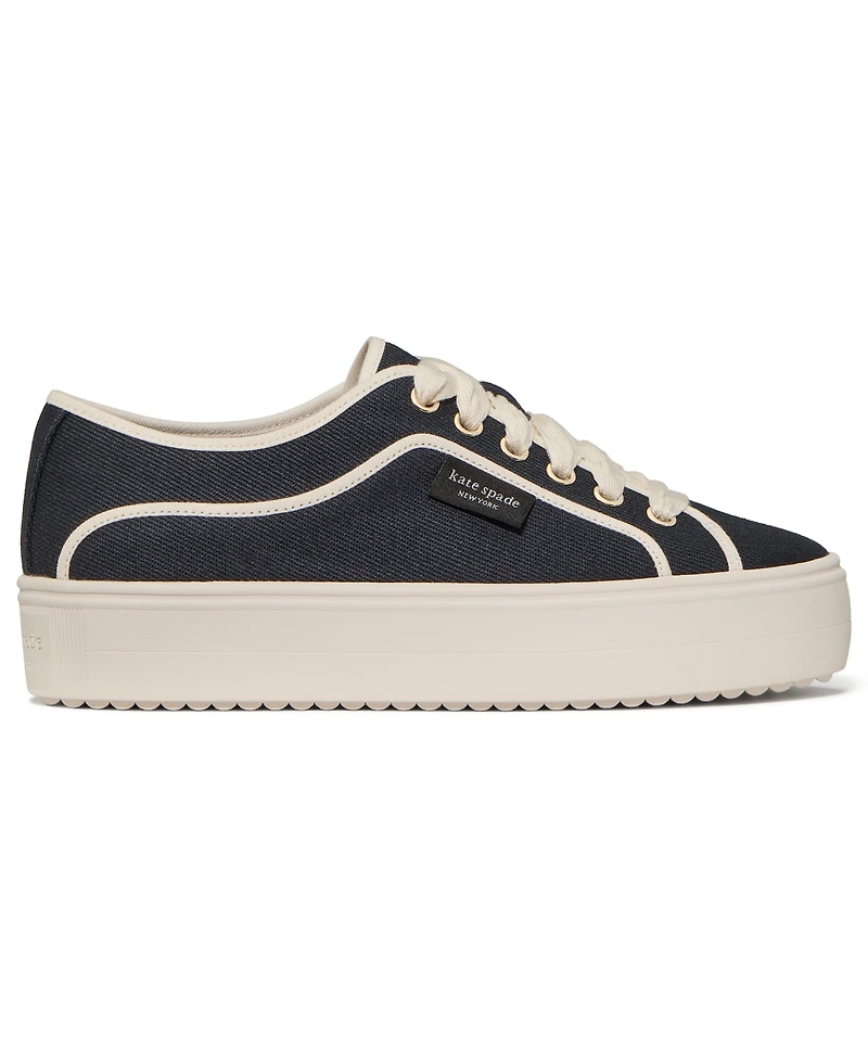 kate spade new york Women's Sam Icon Platform Lace-Up Sneakers