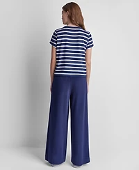 Dkny Jeans Petite Short-Sleeve Crew Neck T-Shirt