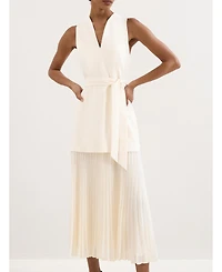 Phase Eight Women's Pia Pleated Midi Dress