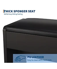 Homfan Sliding Mirror Vanity Set with 3-Level Adjustable Lighting, Stool, Power Outlet, Hairdryer Holder, and Storage Cabinet