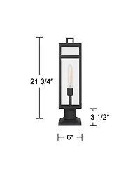 John Timberland San Lucas Sand Outdoor Pier Mount Light
