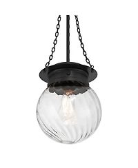 Possini Euro Design Catherine Fluted Glass Mini Pendant Light