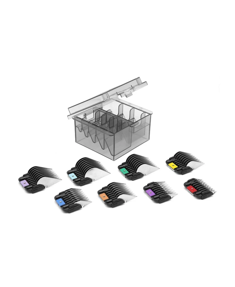 Aronkl Stainless Steel Pet Grooming Guide Comb Set for A5 Detachable Clippers 8-Piece