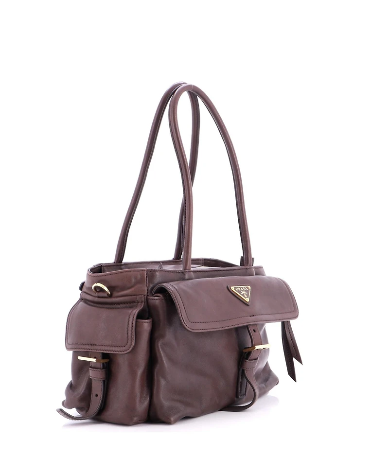 Pre-Owned Prada Medium Explore Tote Nappa Leather