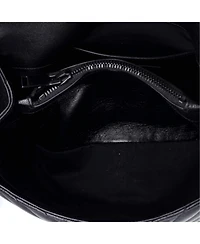 Pre-Owned Saint Laurent Medium Classic Monogram College Bag Matelasse Chevron Leather
