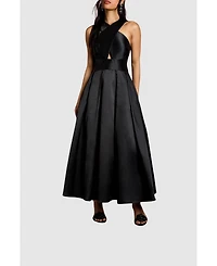 Coast Women's Cross Neck Twill Bridesmaid Dress