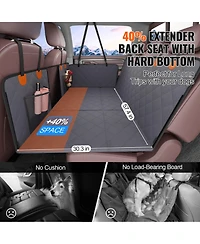 Cozito Dog Car Seat Cover Back Seat Extender 400 lbs Hammock