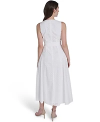 Eliza J Women's Jewel Neck Midi Dress
