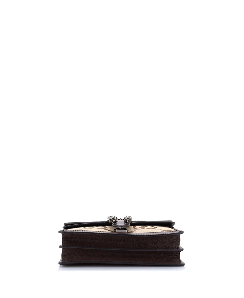 Pre-Owned Gucci Small Dionysus Bag Jumbo Gg Canvas