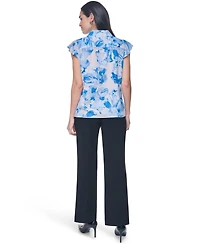 Calvin Klein Women's Collared Neck Top