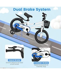 Slickblue Kids Bicycle with Training Wheels