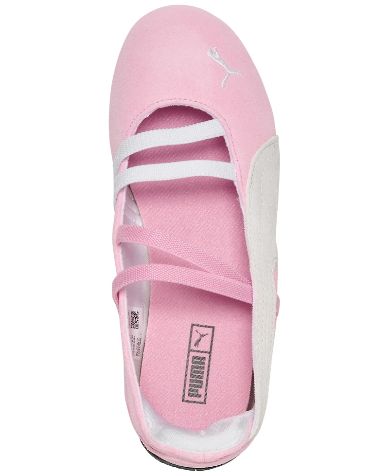 Puma Little Girls Speedcat Ballet Suede Mary Jane Casual Shoes from Finish Line