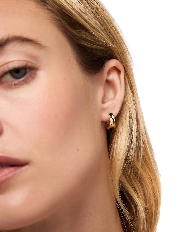 Ana Luisa Wade Gold-Plated Mini Huggie Hoop Earrings